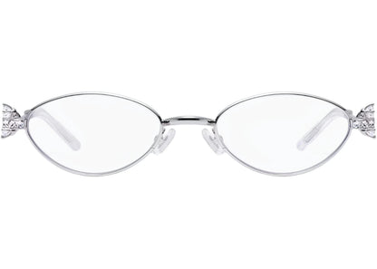 Gentle Monster Carat 02 Sunglasses Silver/Clear