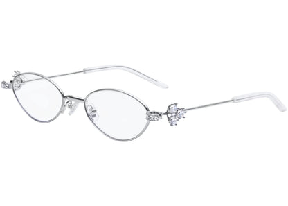Gentle Monster Carat 02 Sunglasses Silver/Clear