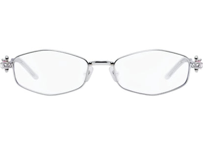 Gentle Monster Gleam 02 Sunglasses Silver/Clear
