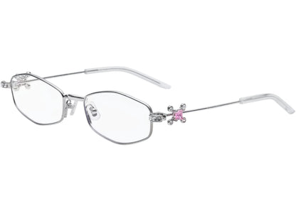 Gentle Monster Gleam 02 Sunglasses Silver/Clear