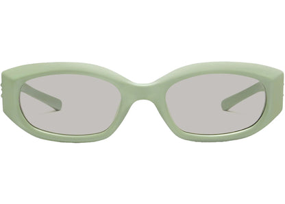 gentle monster jennie wispy sunglasses green/grey (gr8) 
