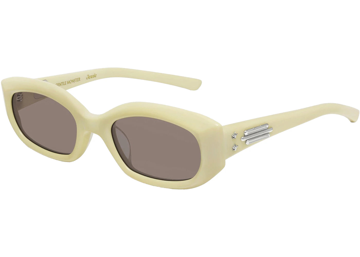 Gentle Monster Jennie Wispy Sunglasses Yellow/Brown (Y8)
