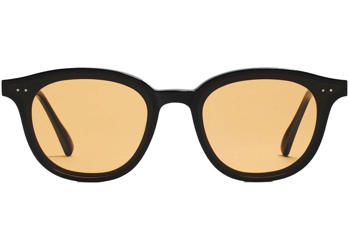 gentle monster lang 01 sunglasses black/orange (01) 