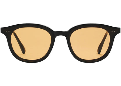 gentle monster lang 01 sunglasses black/orange (01) 