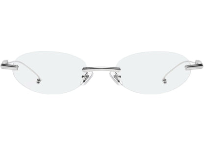 gentle monster maison margiela glasses silver clear (mm217 02) 