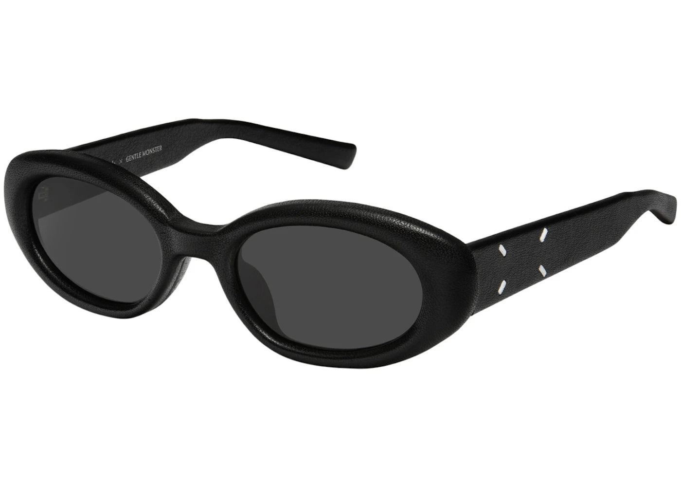 Gentle Monster Maison Margiela Oval Sunglasses Black (Mm107 L01)
