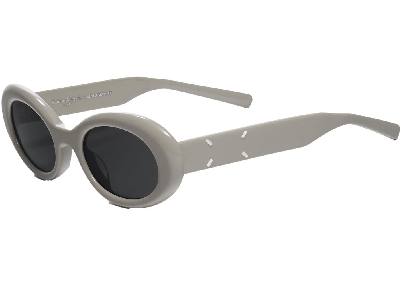 gentle monster maison margiela oval sunglasses gray mm005 g10 