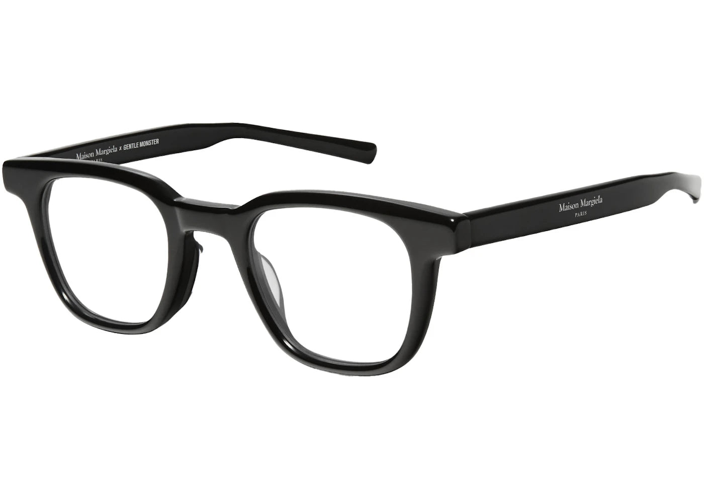 Gentle Monster Maison Margiela Square Round Eyeglasses Black Mm010 01