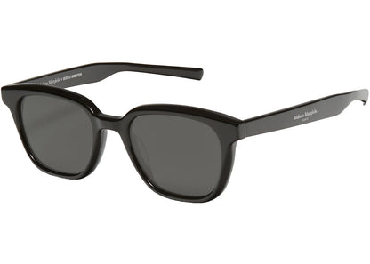 gentle monster maison margiela square sunglasses black mm007 01 