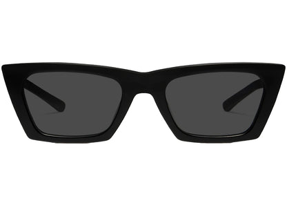 gentle monster x jennie jentle salon baby pony sunglasses black/silver (01) 