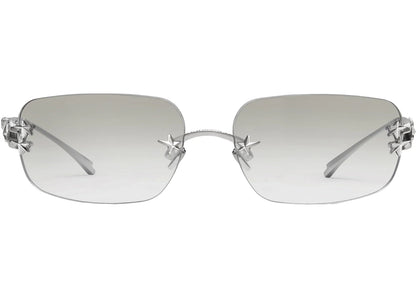 gentle monster x jennie jentle salon glitter sunglasses silver (02) 