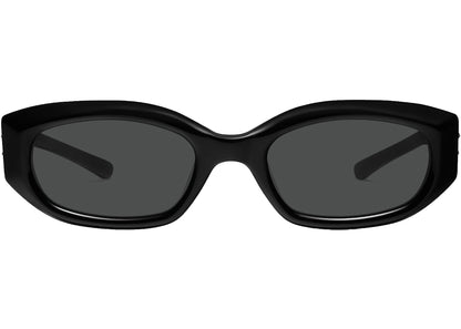 gentle monster x jennie jentle salon wispy sunglasses black/silver (01) 