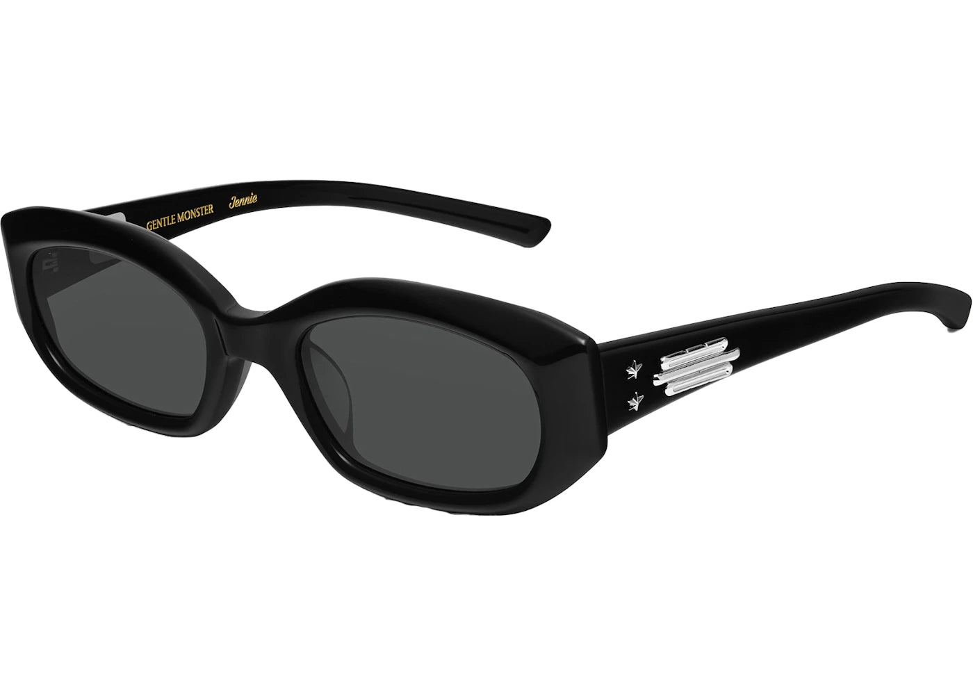 Gentle Monster X Jennie Jentle Salon Wispy Sunglasses Black/Silver (01)