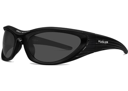 Gentle Monster X Mugler Spiral Sunglasses Black/Grey (02 M01