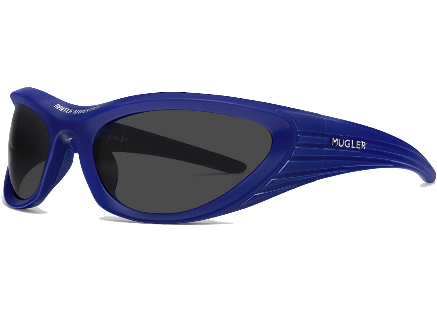Gentle Monster X Mugler Spiral Sunglasses Blue/Gray (02 V2)