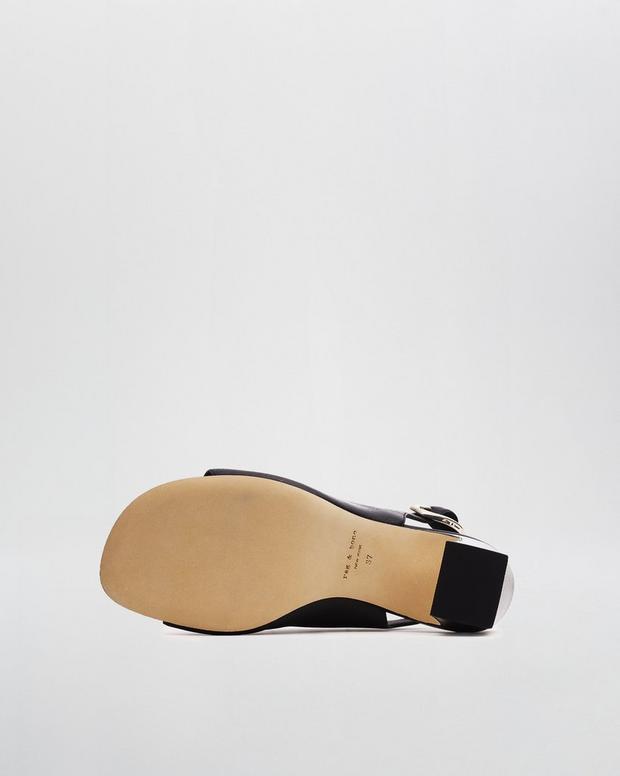 Rag & Bone Gigi Leather Slingback Sandals