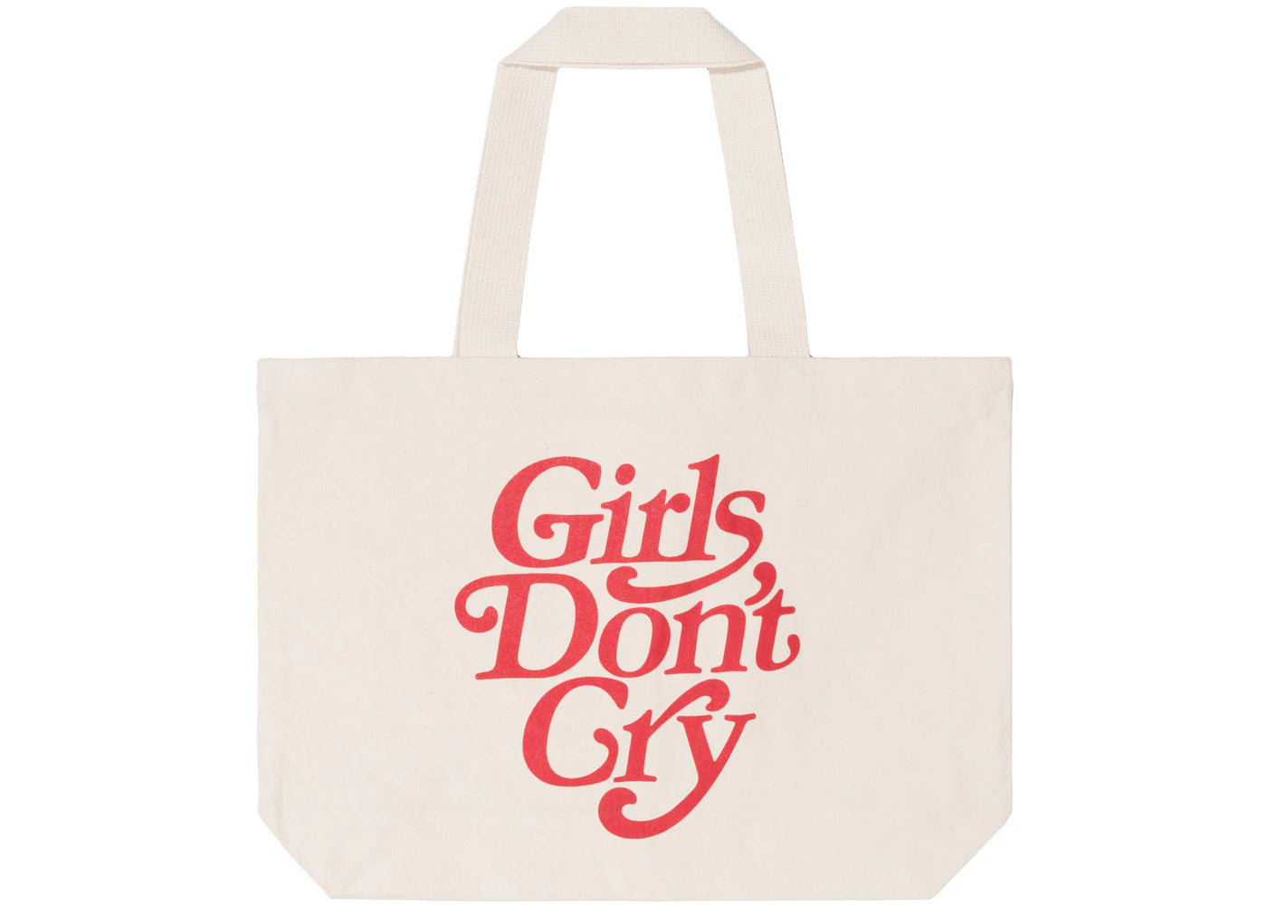 Girls Don'T Cry Logo Tote Bag Natural
