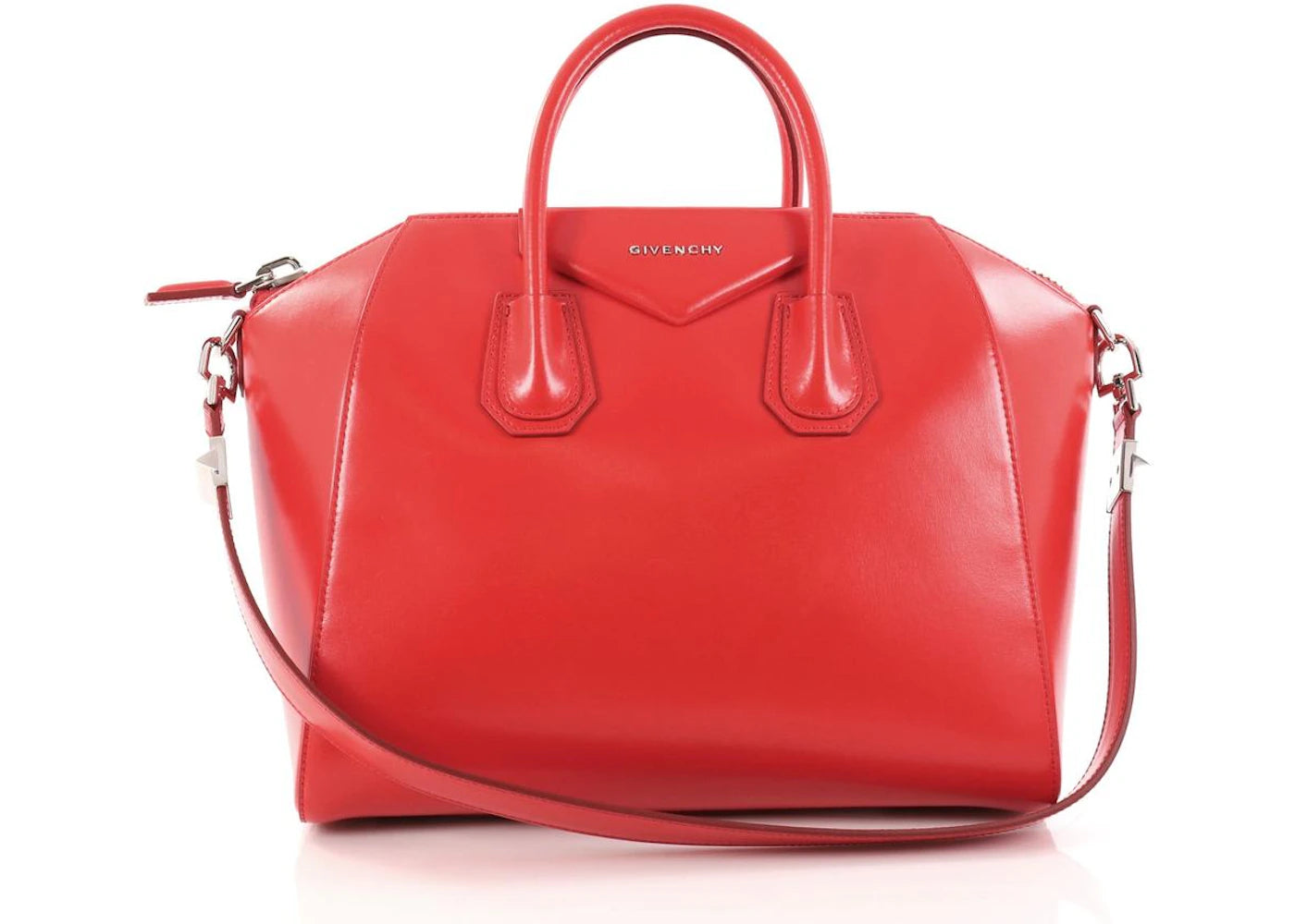 Givenchy Antigona Tote Glazed Medium Red