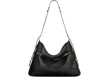 Givenchy Medium Voyou Bag In Leather Black