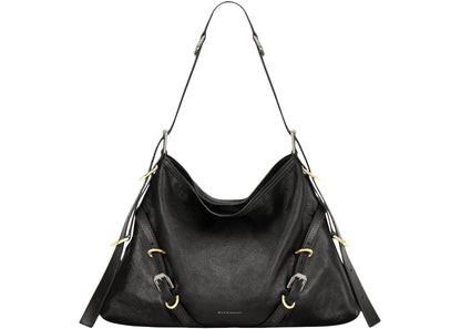 Givenchy Medium Voyou Bag In Leather Black
