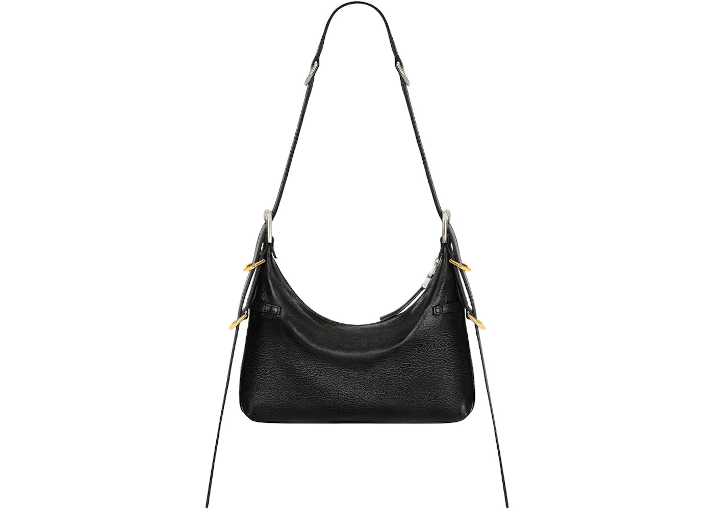 Givenchy Mini Voyou Bag In Leather Black
