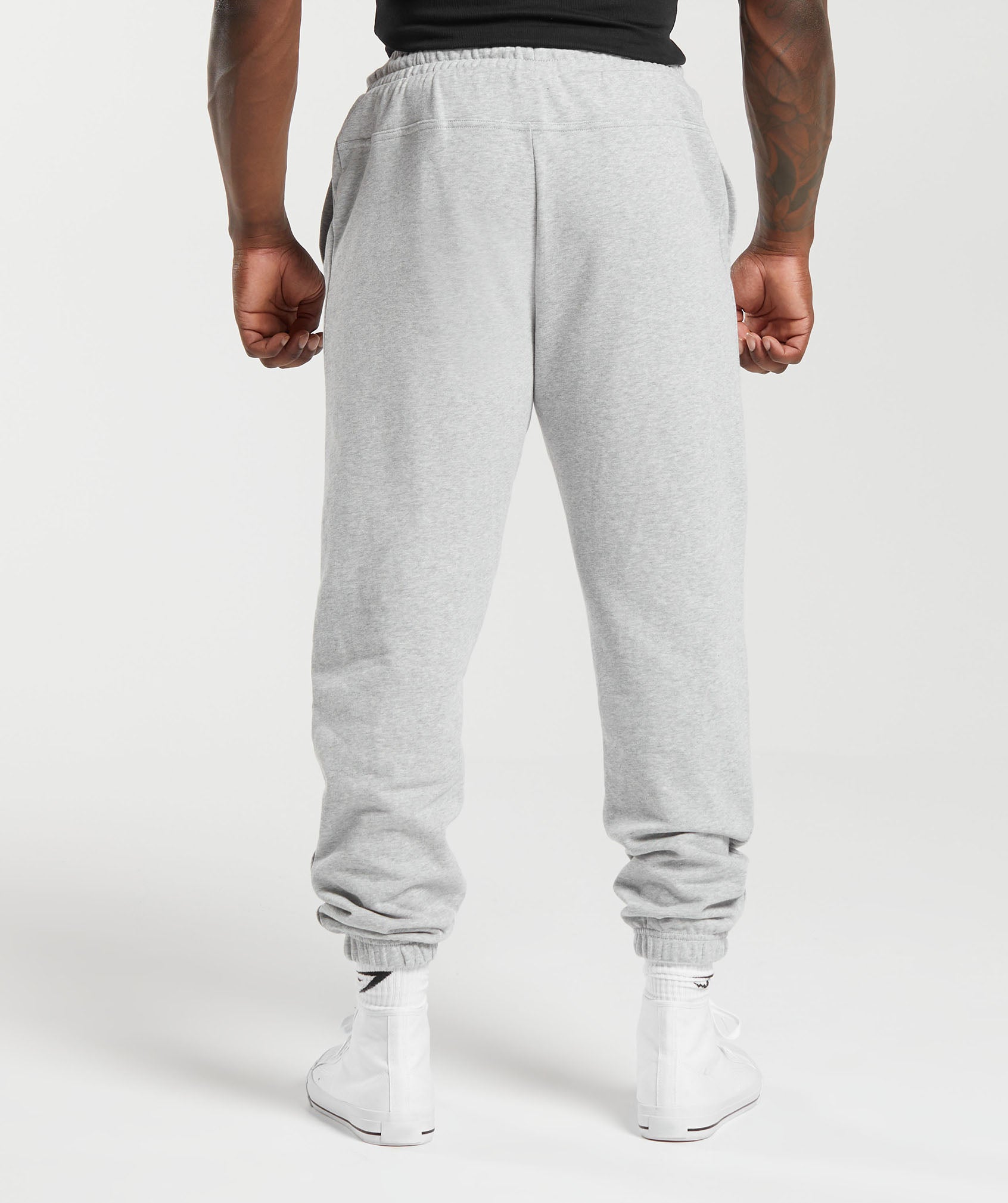 Gymshark Global Lifting Oversized Essential Joggers Grey