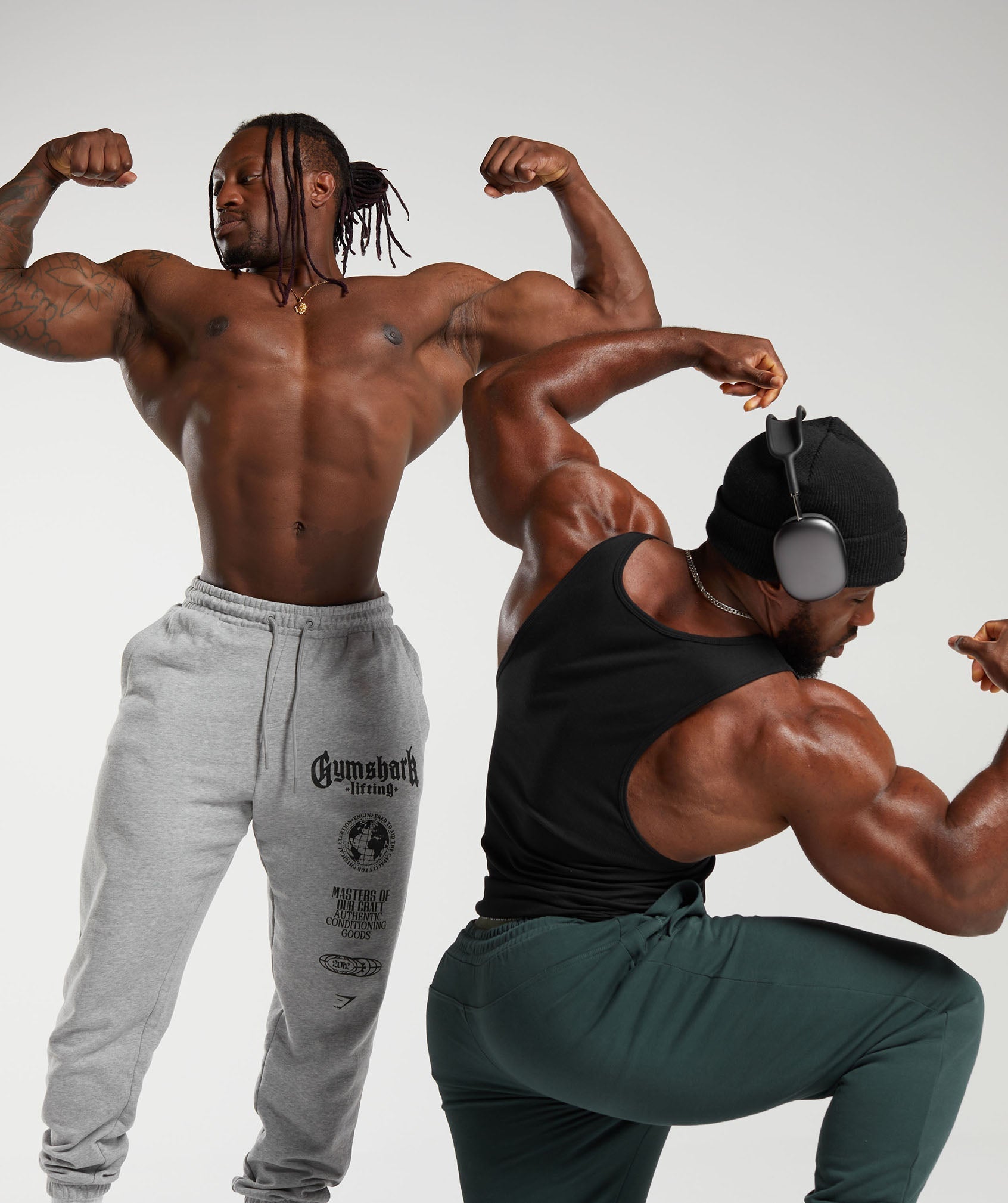 Gymshark Global Lifting Oversized Essential Joggers Grey