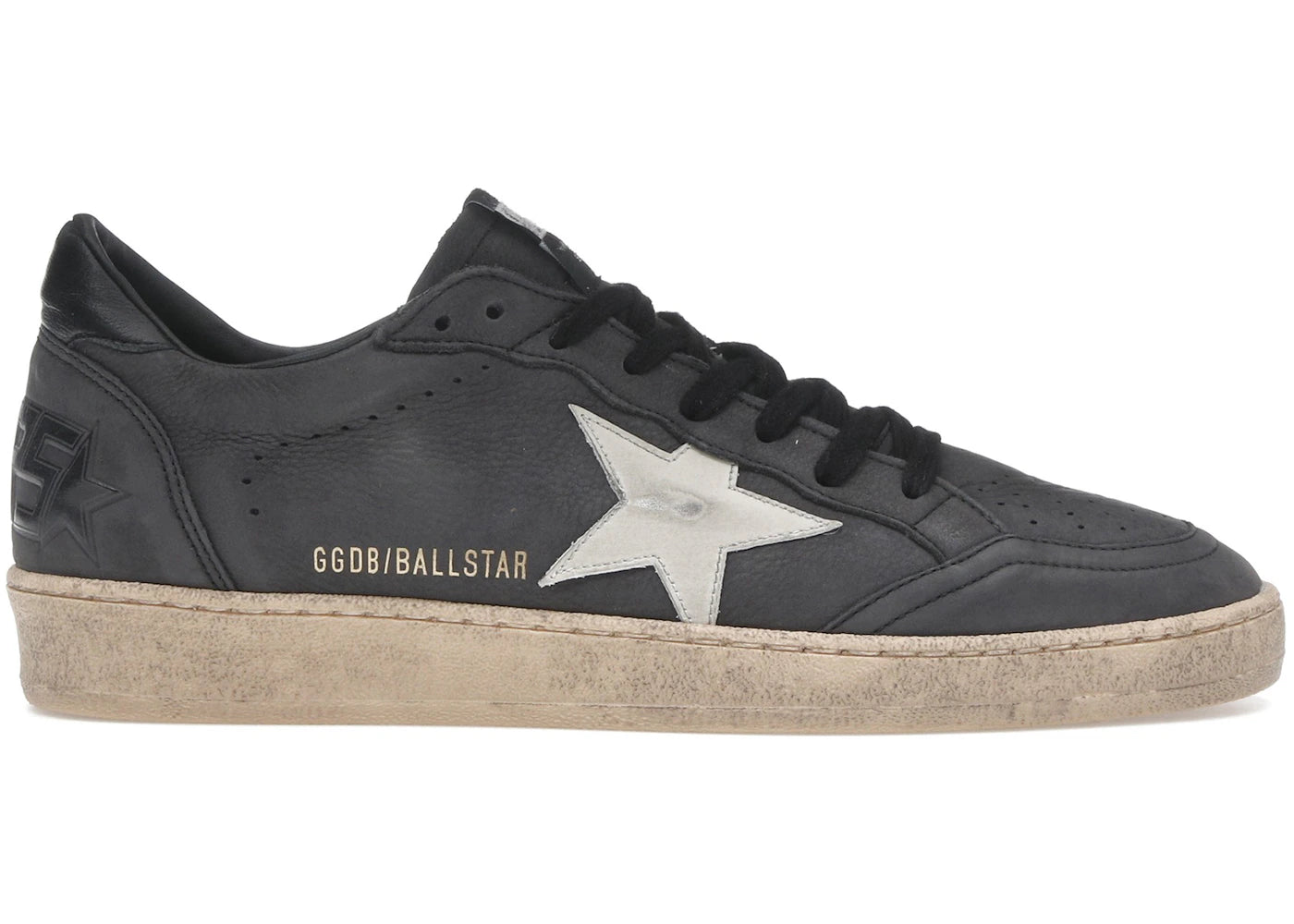 Golden Goose Ball Star Dark Grey Sand