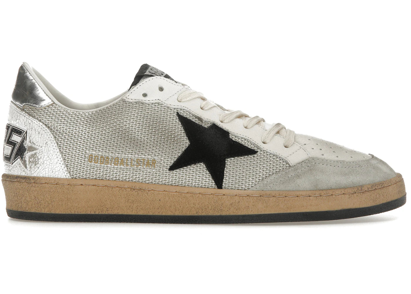 Golden Goose Ball Star Light Silver Black