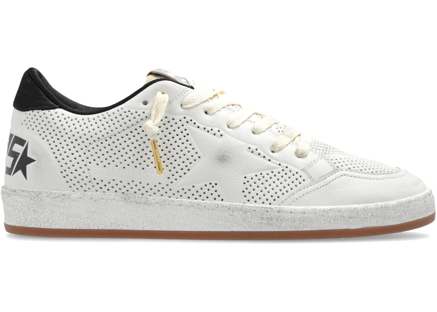 Golden Goose Ball Star White Black