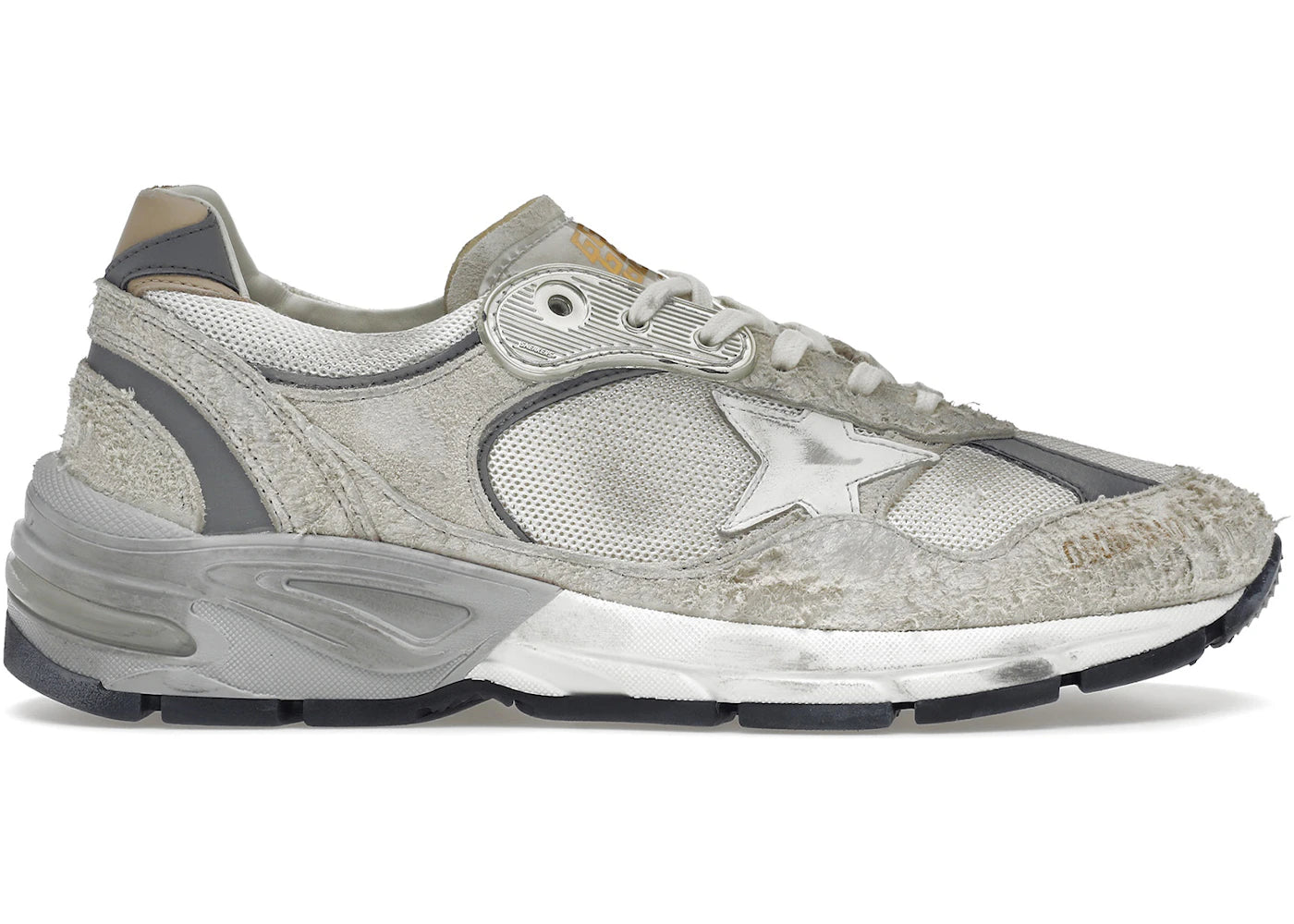 Golden Goose Dad-Star Off White Light Grey (Women'S)