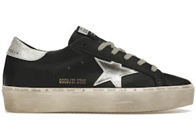 Golden Goose Hi-Star Black Silver (Women'S)