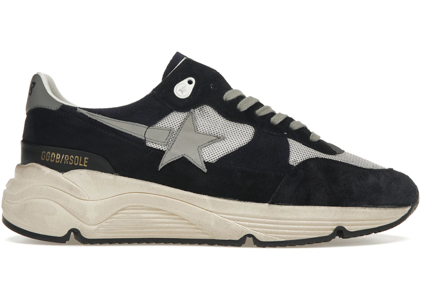 Golden Goose Running Sole Black Navy Grey