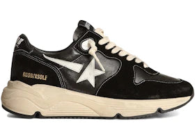 Golden Goose Running Sole Black White