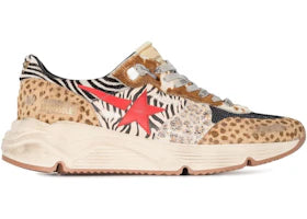 Golden Goose Running Sole Safari Print Multi