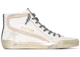 Golden Goose Slide White Black Taupe (Women'S)