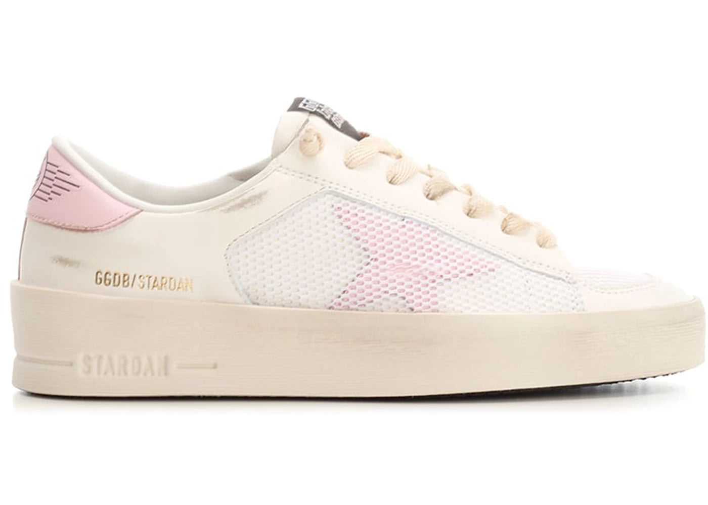 Golden Goose Stardan White Orchid Pink (Women'S)
