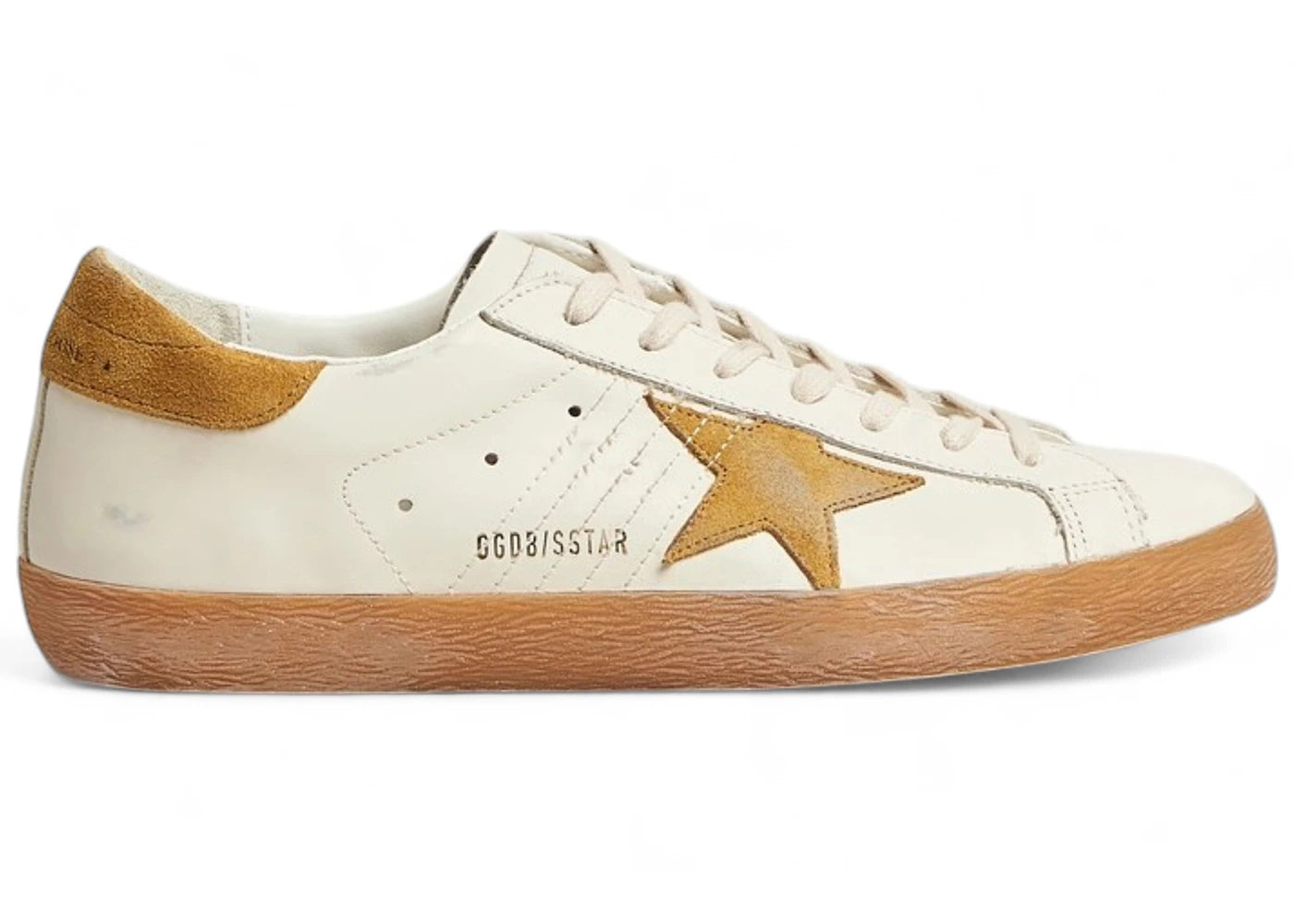 Golden Goose Super-Star White Ocra Gum