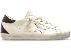 Golden Goose Super-Star White Platinum Burgundy (Women'S)