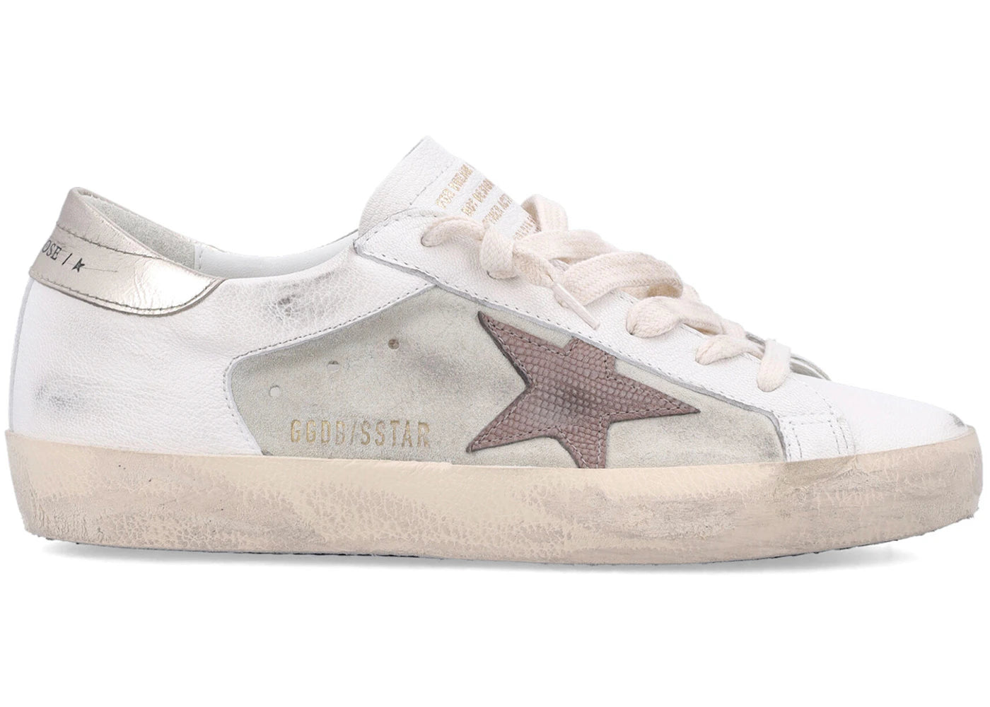 Golden Goose Superstar White Light Brown Platinum (Women'S)