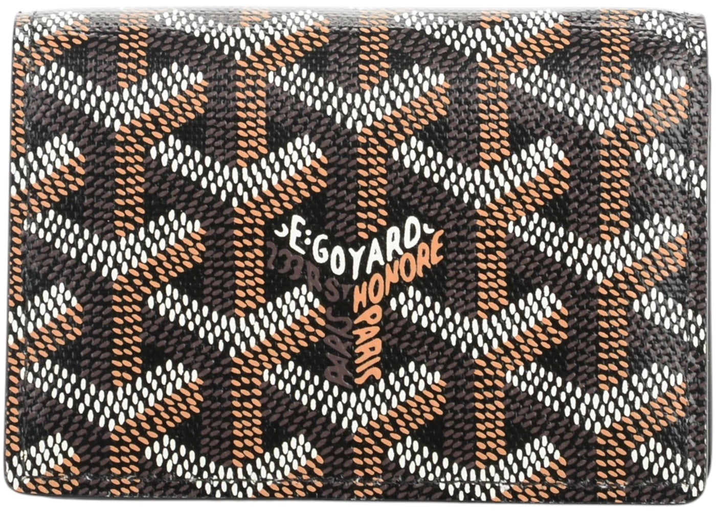Goyard Business Card Holder Goyardine Black