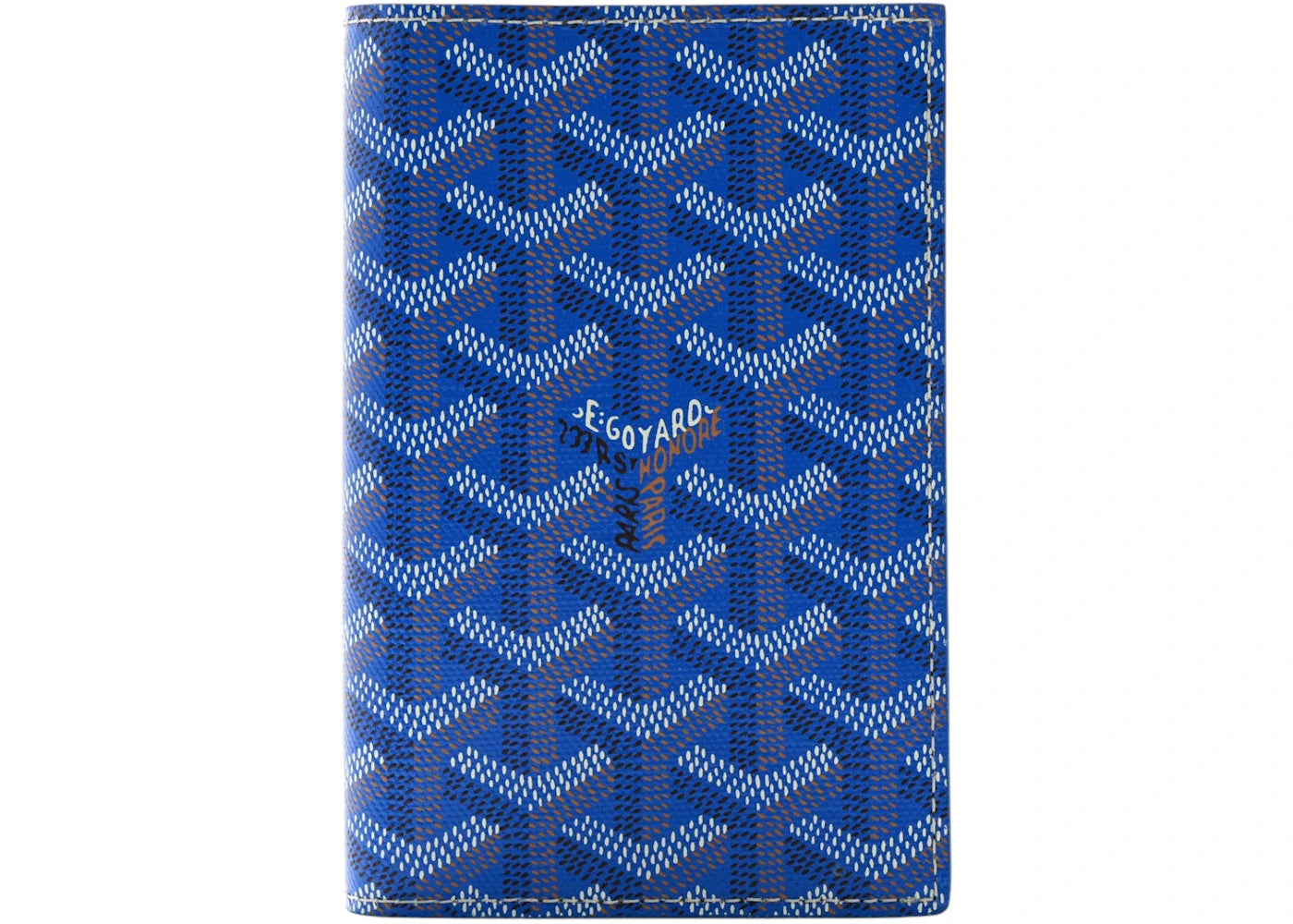 Goyard Grenelle Passport Cover Sky Blue