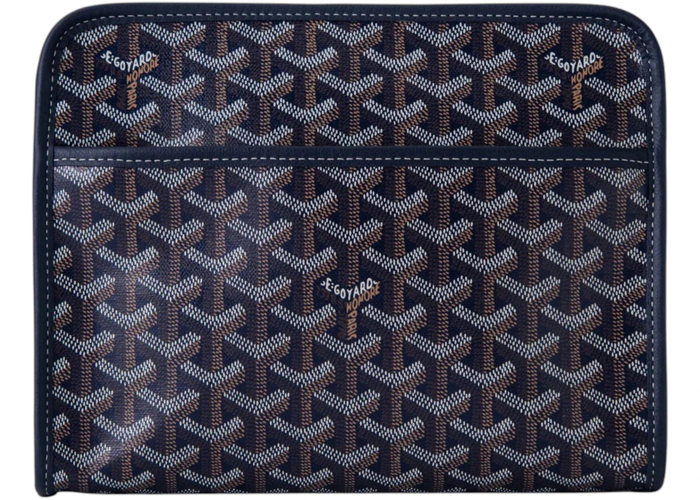 Goyard Jouvence Toiletry Bag Mm Dark Blue