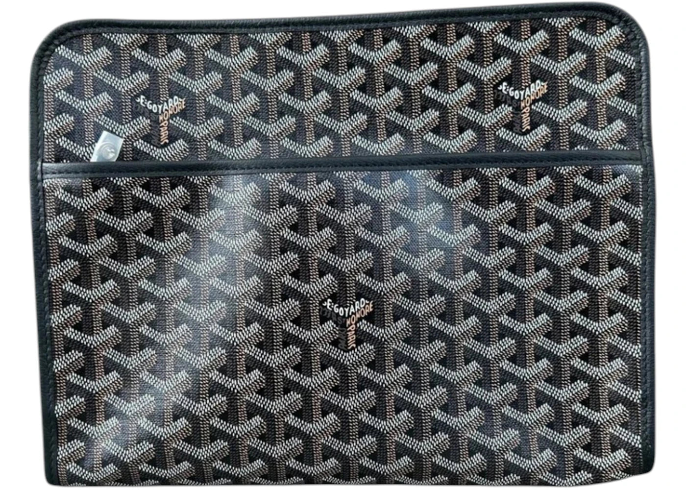 Goyard Jouvence Toiletry Pouch Goyardine Gm Black