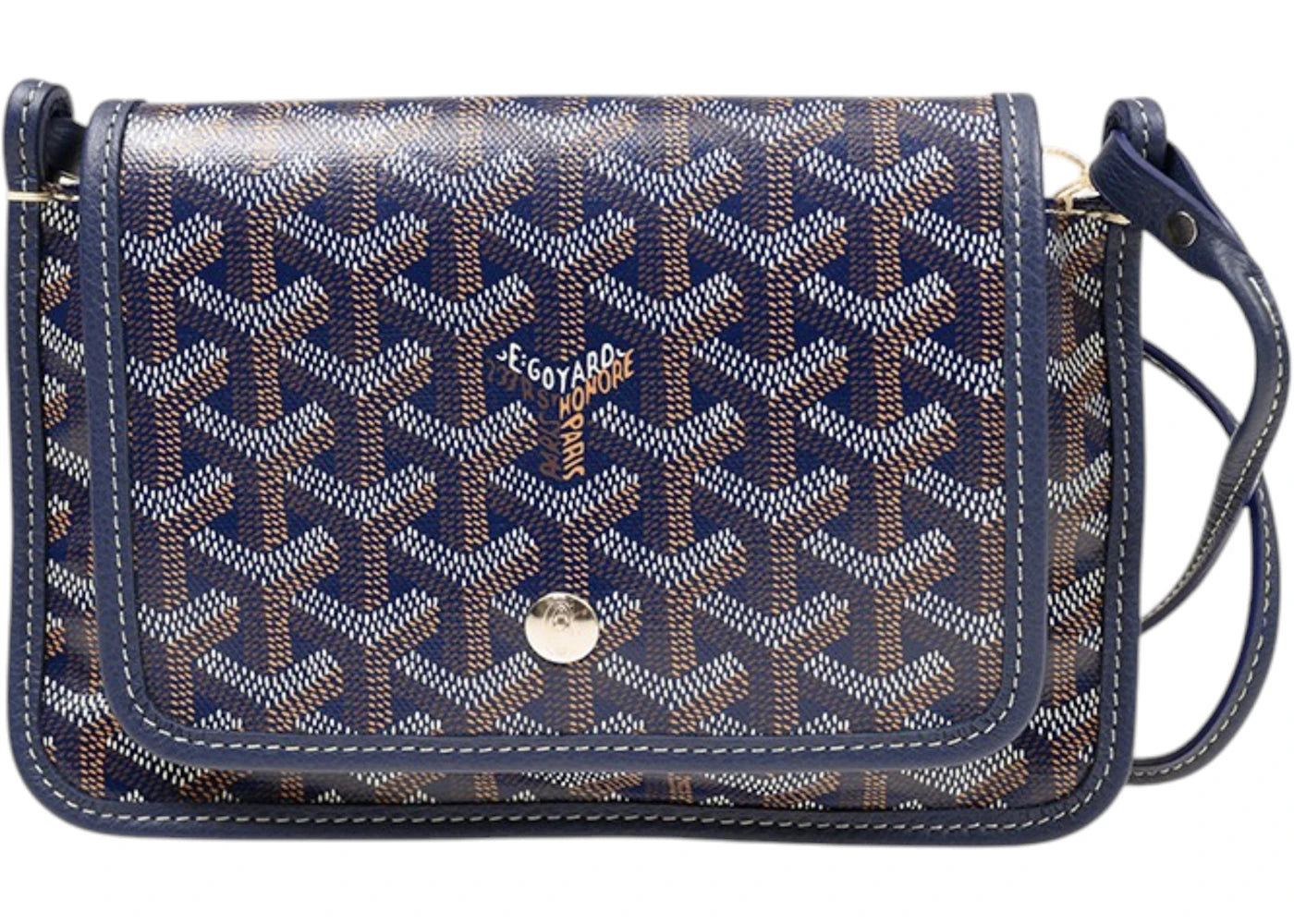 Goyard Plumet Pouch Navy Blue