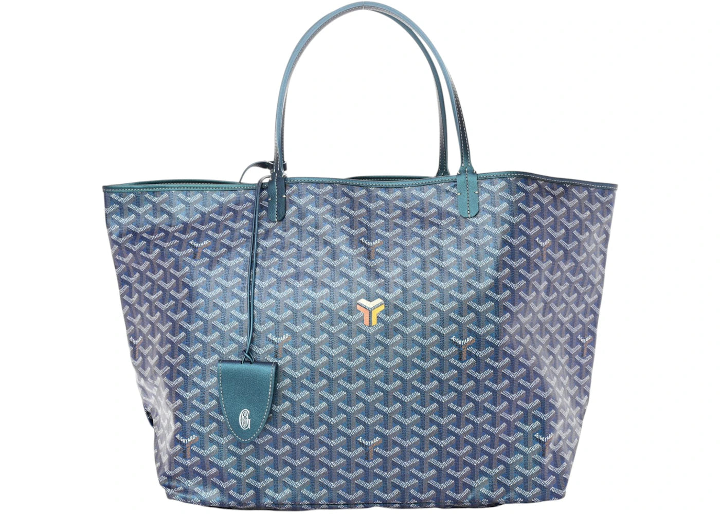 Goyard Saint Louis Tote Gm Pearly Blue