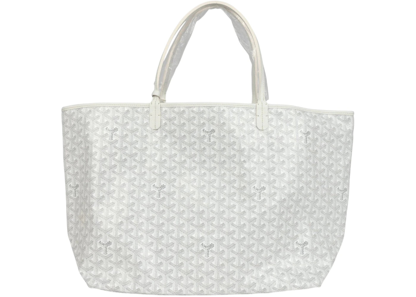Goyard Saint Louis Tote Gm White