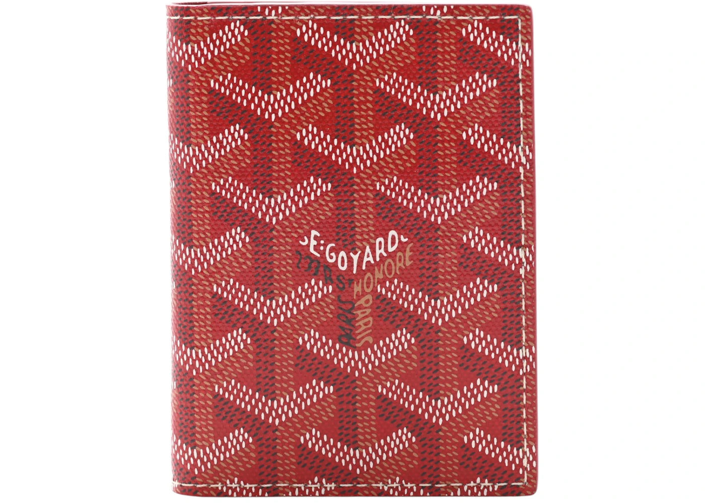 Goyard Saint Marc Card Holder Red