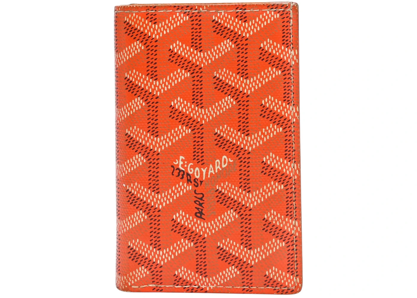 Goyard Saint Pierre Card Holder Orange