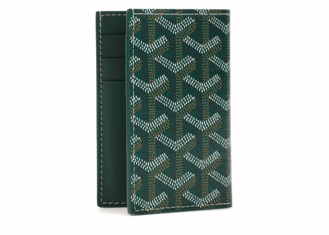 Goyard Saint Pierre Card Holder Green